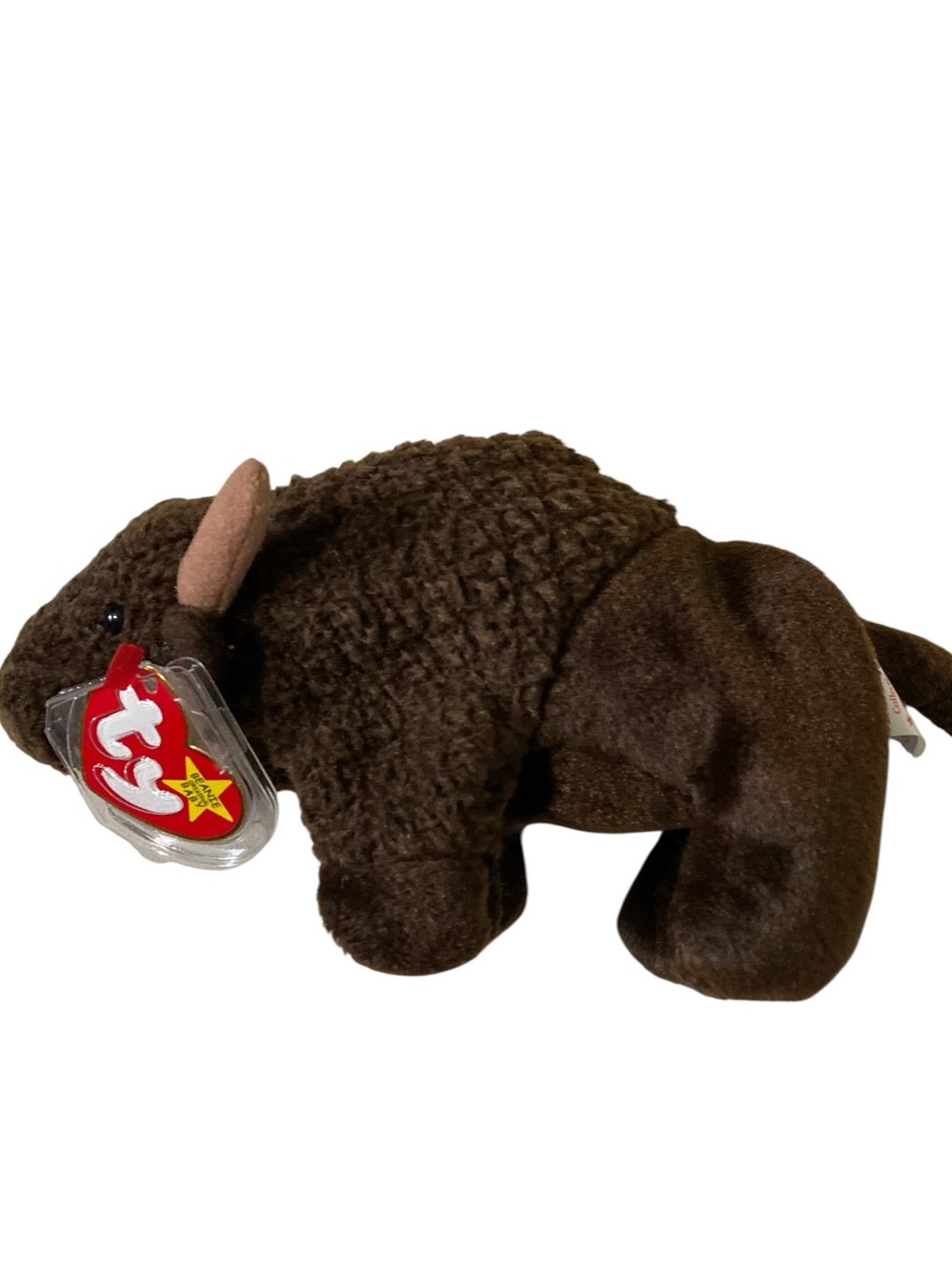 Ty Beanie Babies "Roam" the buffalo plush toy  1998.
